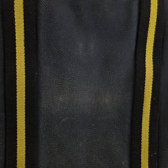 Tory Burch Large Pacey Book Tote Bag Blue Canvas Large Logo Purse - Picture 7 of 16